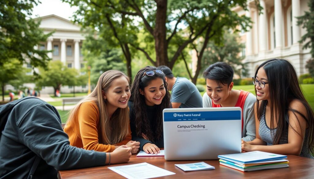 how to open navy federal campus checking